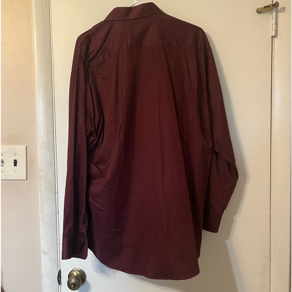 pronto uomo maroon men’s button down - Picture 5 of 5